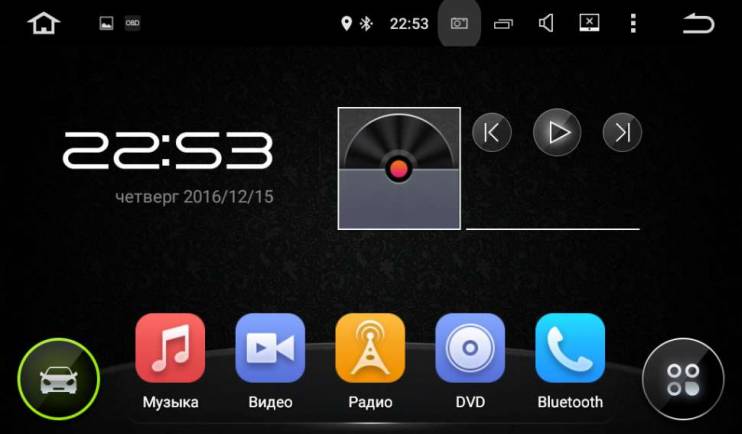 Штатная магнитола FarCar s130 Renault Sandero (2014+) R157